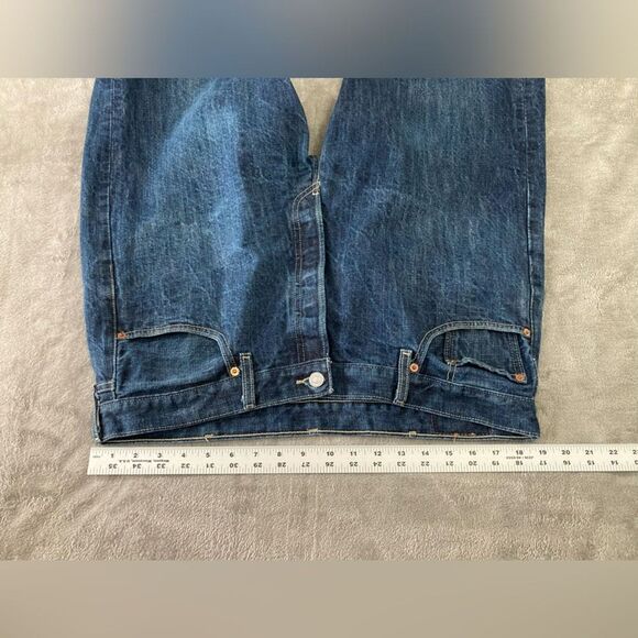 Levi’s 501 XX Men’s 40x30 Blue Denim Jeans Button Fly 100% Cotton Classic - Picture 8 of 11